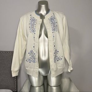 Vintage Button Front Sweater by Shenanigans